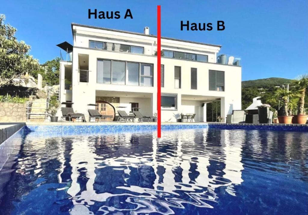Villa White Pearl Diamond, Mit Meerblick & Pool Opatija
